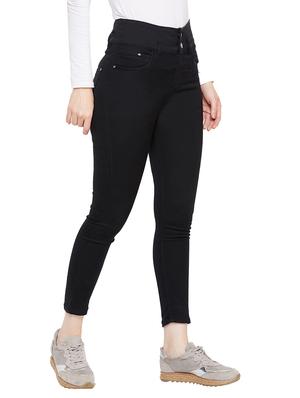 black cotton jeans - 17547540 - Standard Image - 3