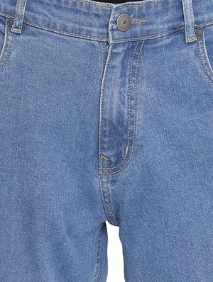 blue plain denim jeans - 17547608 - Standard Image - 5