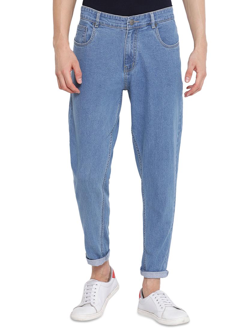 blue plain denim jeans - 17547608 - Zoom Image - 1