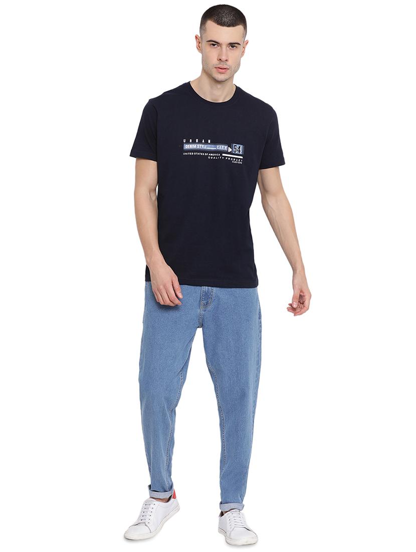 blue plain denim jeans - 17547608 - Zoom Image - 4