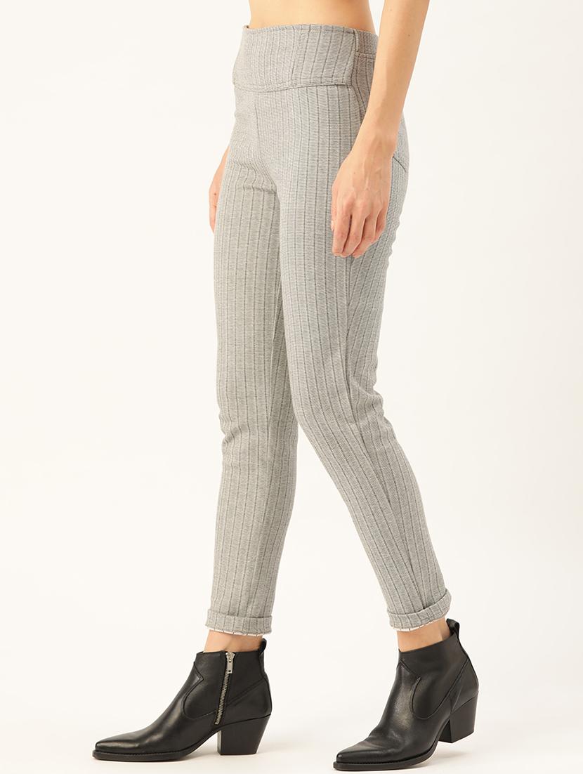 high rise self design jegging - 17547666 - Zoom Image - 2