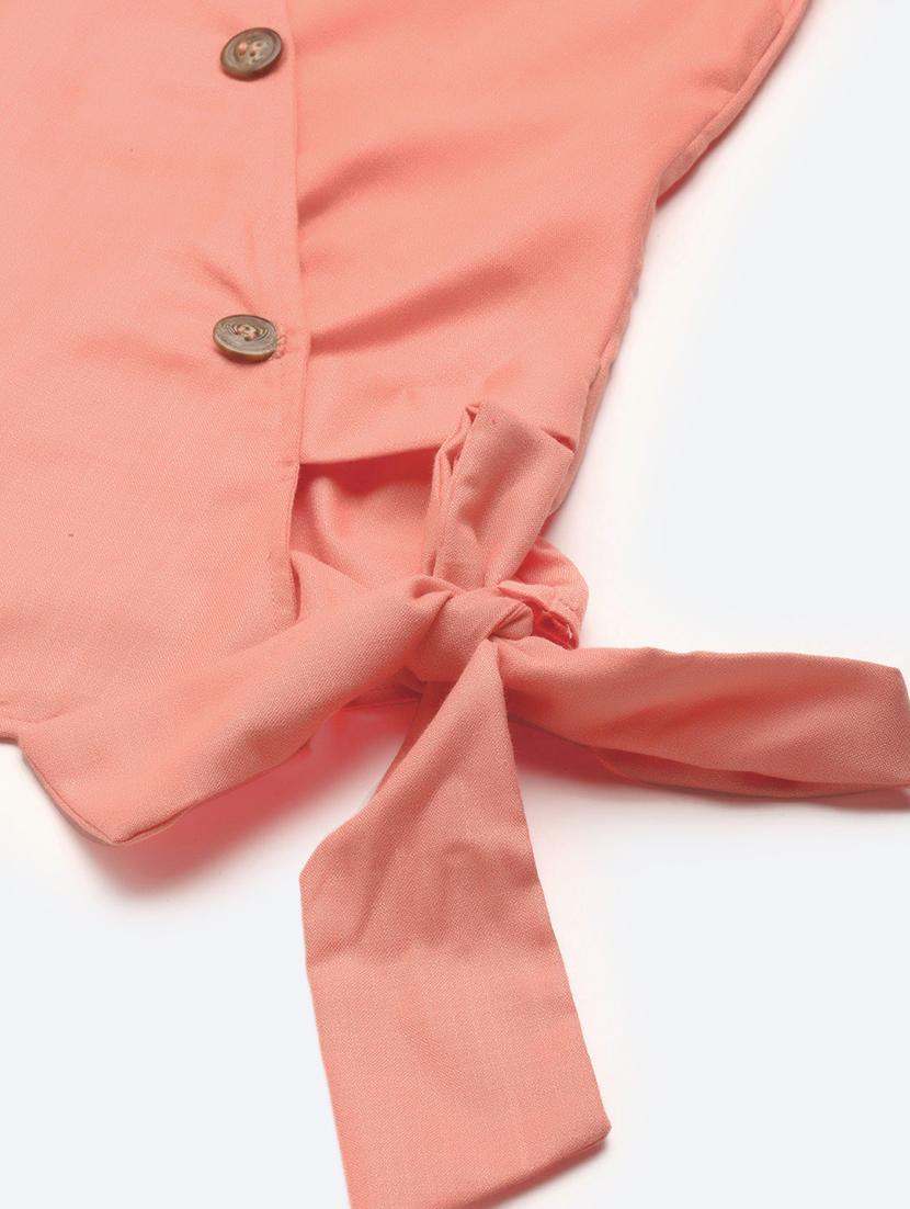 button up wrap top - 17547739 - Zoom Image - 5