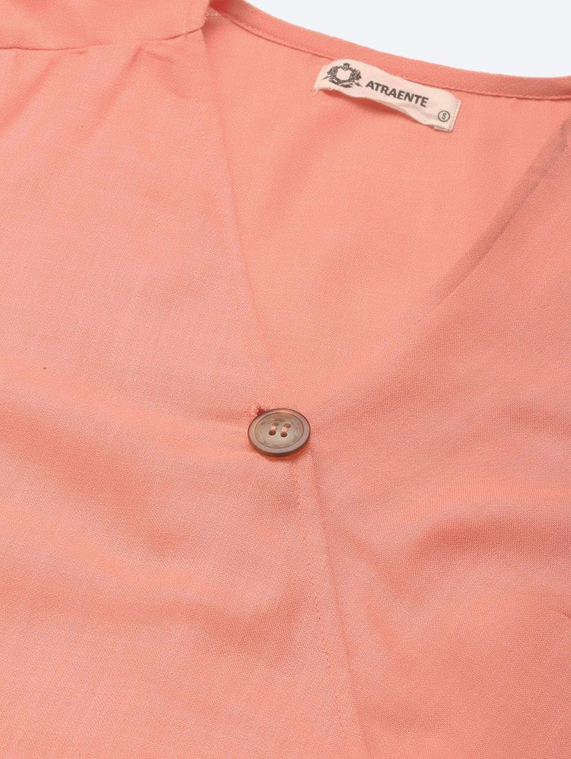button up wrap top - 17547739 - Zoom Image - 7