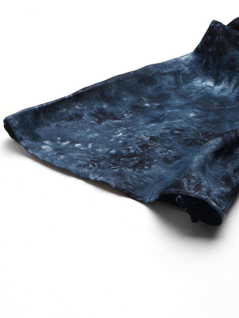 tie & dye wrap top - 17547740 - Zoom Image - 5