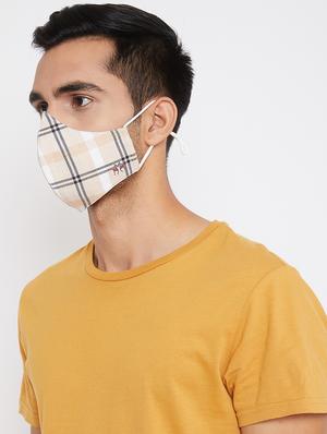 multi colored cotton anti-pollution men mask (pack of 3) - 17547768 - Standard Image - 9