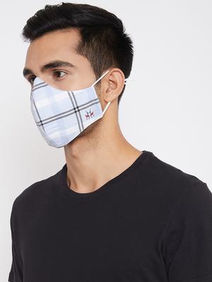 multi colored cotton anti-pollution men mask (pack of 3) - 17547769 - Standard Image - 10