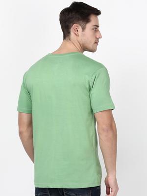 green solid t-shirt - 17548042 - Standard Image - 3