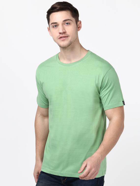 green solid t-shirt - 17548042 - Zoom Image - 2