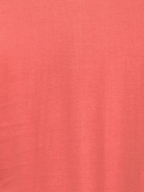 peach solid t-shirt - 17548044 - Zoom Image - 5