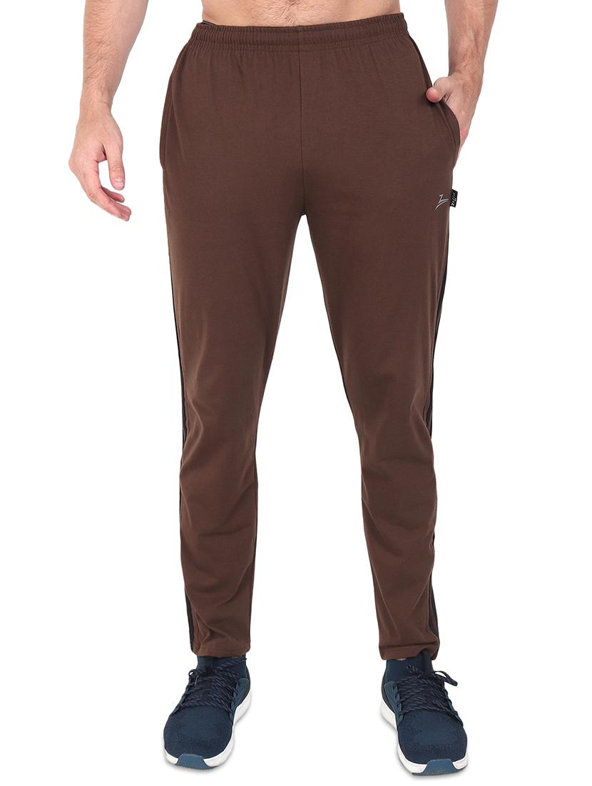 brown and grey set of 2 full length track pant - 17548084 - Zoom Image - 2