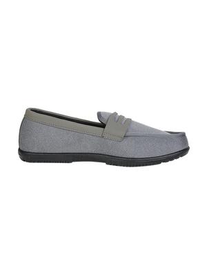 grey canvas slip on loafers - 17548155 - Standard Image - 2