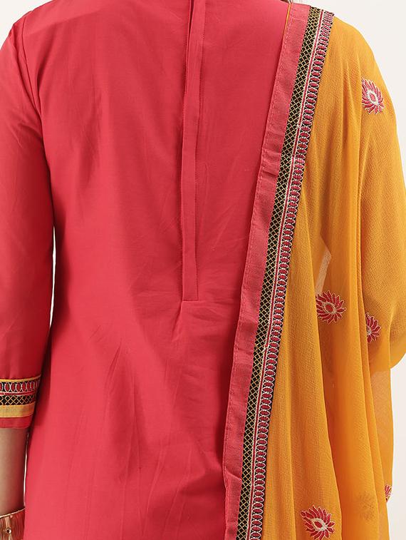 embroidered unstitched suit - 17548833 - Zoom Image - 4