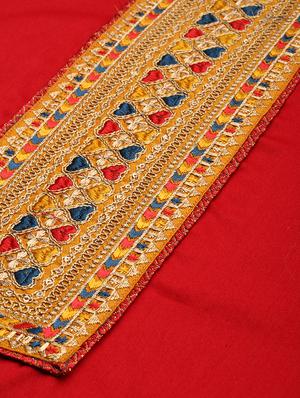 embroidered unstitched suit - 17548835 - Standard Image - 5