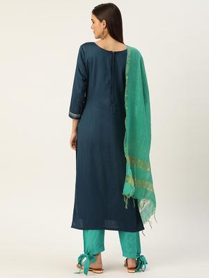 embroidered unstitched suit - 17548836 - Standard Image - 3