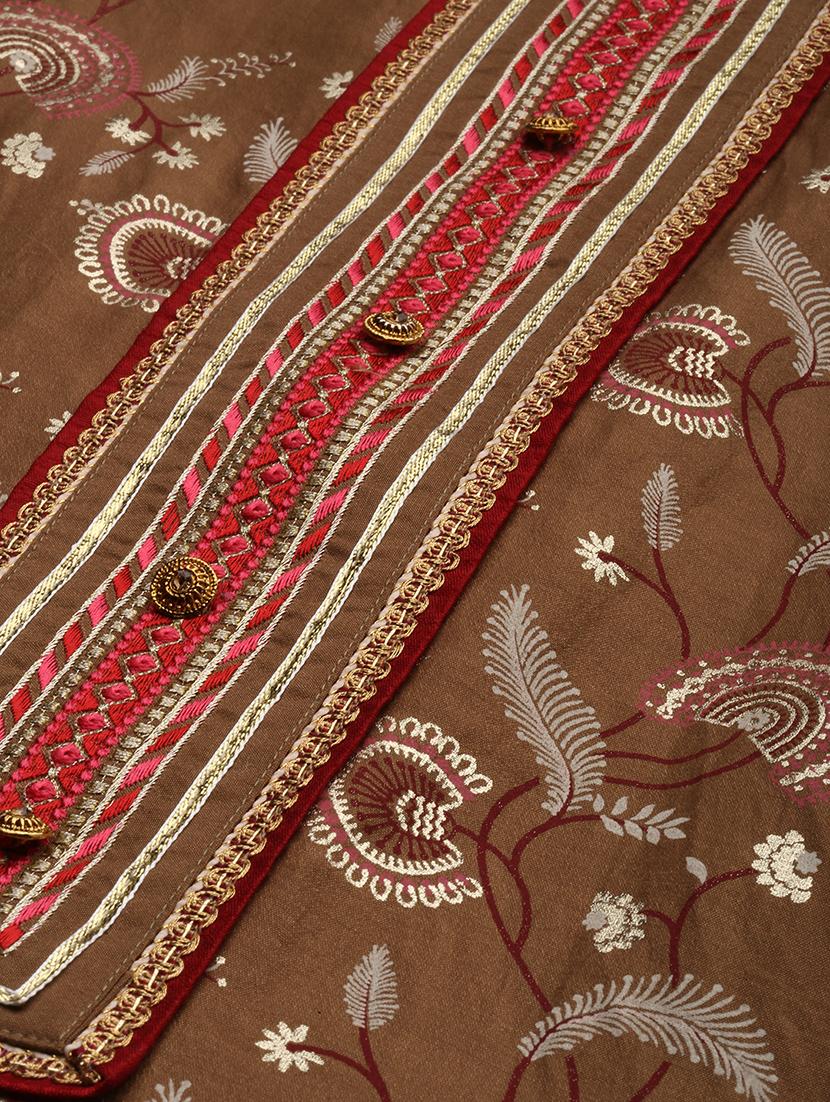 floral print palazzo unstitched suit - 17548838 - Zoom Image - 7