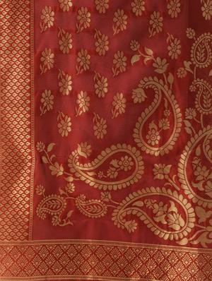 zari work unstitched suit - 17548845 - Standard Image - 6