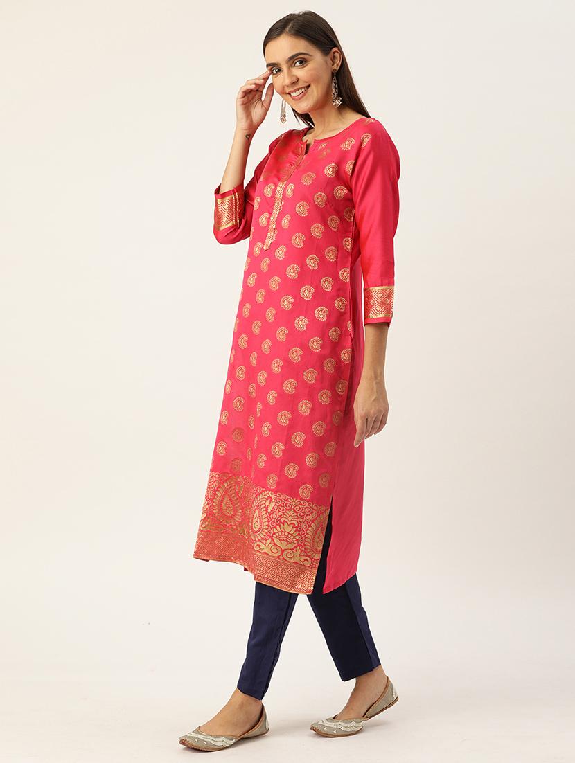 zari work unstitched suit - 17548849 - Zoom Image - 2