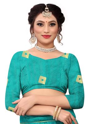 embroidered flared lehenga - 17548858 - Standard Image - 4