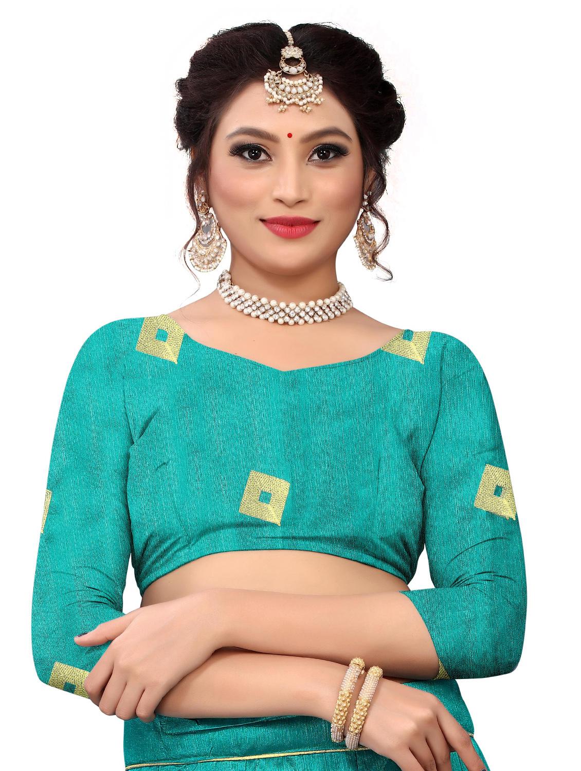 embroidered flared lehenga - 17548858 - Zoom Image - 4