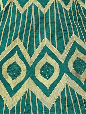 embroidered flared lehenga - 17548864 - Standard Image - 5