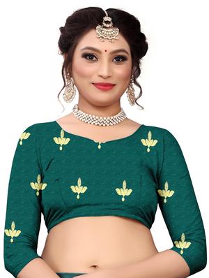 embroidered flared lehenga - 17548866 - Standard Image - 4