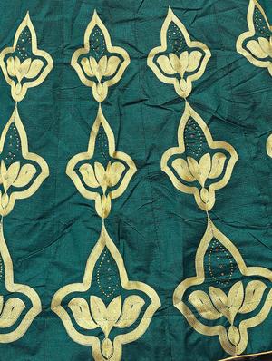 embroidered flared lehenga - 17548866 - Standard Image - 5
