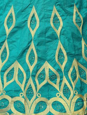 embroidered flared lehenga - 17548867 - Standard Image - 5