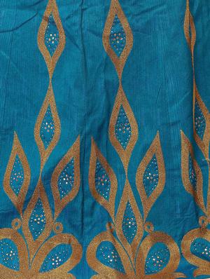 embroidered flared lehenga - 17548868 - Standard Image - 5