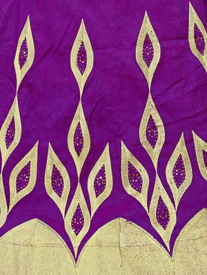 embroidered flared lehenga - 17548874 - Standard Image - 5