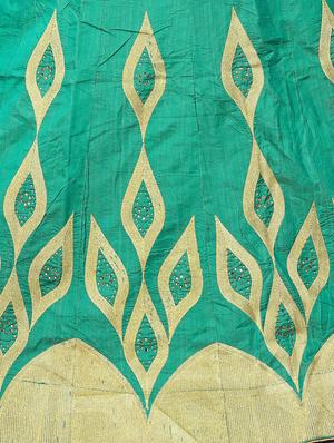 embroidered flared lehenga - 17548876 - Standard Image - 5