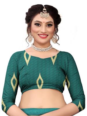 embroidered flared lehenga - 17548877 - Standard Image - 4
