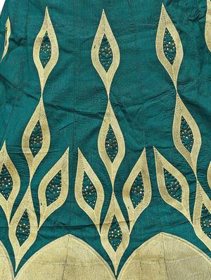 embroidered flared lehenga - 17548877 - Standard Image - 5