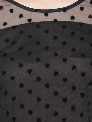 bell sleeved sheer top - 17548986 - Standard Image - 5