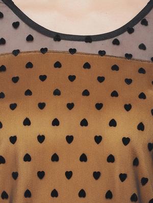 bell sleeved sheer top - 17548987 - Standard Image - 5