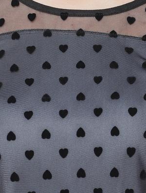 bell sleeved sheer top - 17548989 - Standard Image - 5