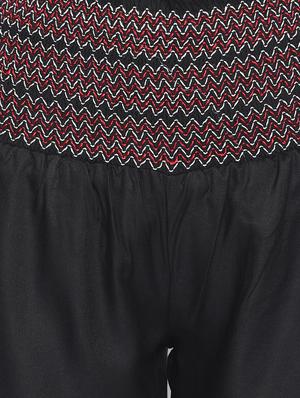 smocked waist palazzo - 17548996 - Standard Image - 5