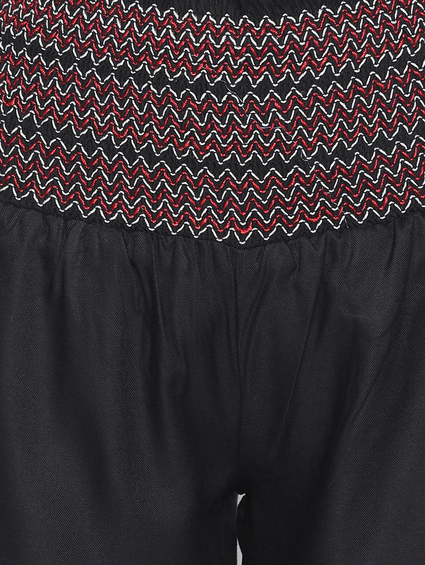 smocked waist palazzo - 17548996 - Zoom Image - 5
