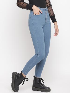 high rise slim fit jeans - 17549052 - Standard Image - 2