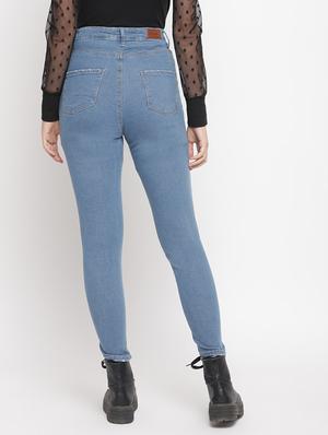 high rise slim fit jeans - 17549052 - Standard Image - 3