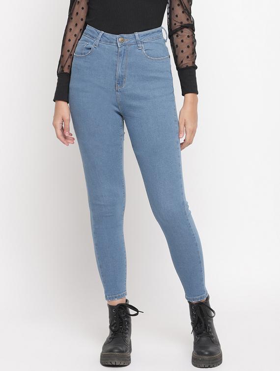 high rise slim fit jeans - 17549052 - Zoom Image - 1