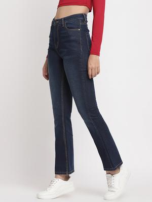 stone washed bell bottom jeans - 17549055 - Standard Image - 2