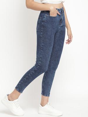 high rise acid washed jeans - 17549056 - Standard Image - 2