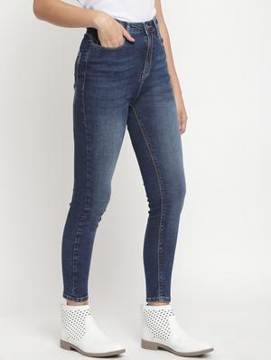 high rise stone washed jeans - 17549057 - Standard Image - 2
