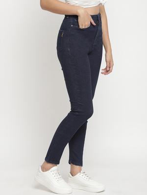 high rise denim jeans - 17549058 - Standard Image - 2