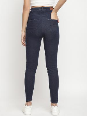 high rise denim jeans - 17549058 - Standard Image - 3