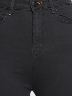 high rise denim jeans - 17549059 - Standard Image - 5
