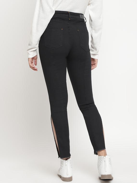 vent hem denim jeans - 17549060 - Zoom Image - 3