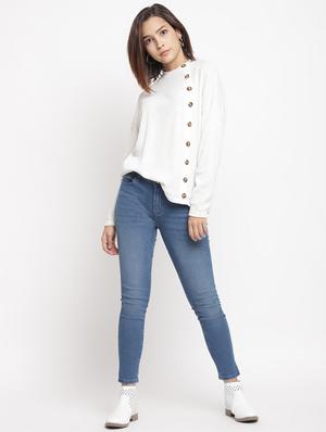 stone washed denim jeans - 17549061 - Standard Image - 4