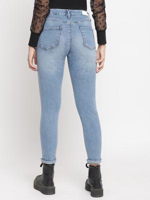 stone washed distressed jeans - 17549063 - Standard Image - 3