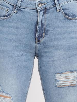 stone washed distressed jeans - 17549063 - Standard Image - 5